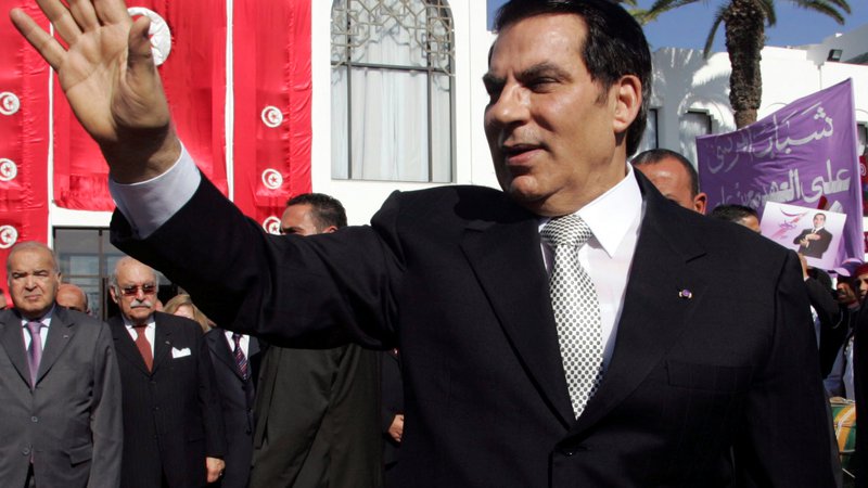 Fotografija: Ben Alija so v času izgnanstva v domovini večkrat obsodili. FOTO: Zoubeir Souissi/Reuters