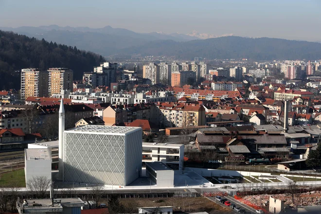 Džamija v Ljubljani (Parmova ulica). Foto: Igor Mali