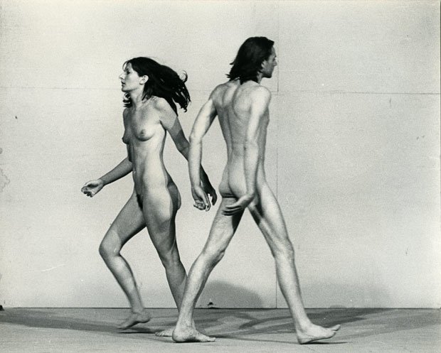 Marina Abramović in Ulay: <em>Odnos v prostoru</em>, Beneški bienale, 1976