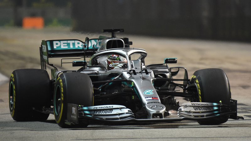Fotografija: Lewis Hamilton je vse bližje šestemu naslovu svetovnega prvaka. FOTO: AFP