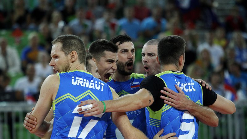 Fotografija: Slovenci so znova med osmimi najboljšimi reprezentancami stare celine. FOTO: Mavric Pivk/Delo