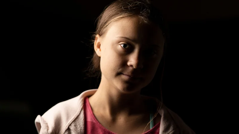 Fotografija: Greta Thunberg poziva k uporabi demokratičnih načel in pritiska na politiko. FOTO: AFP