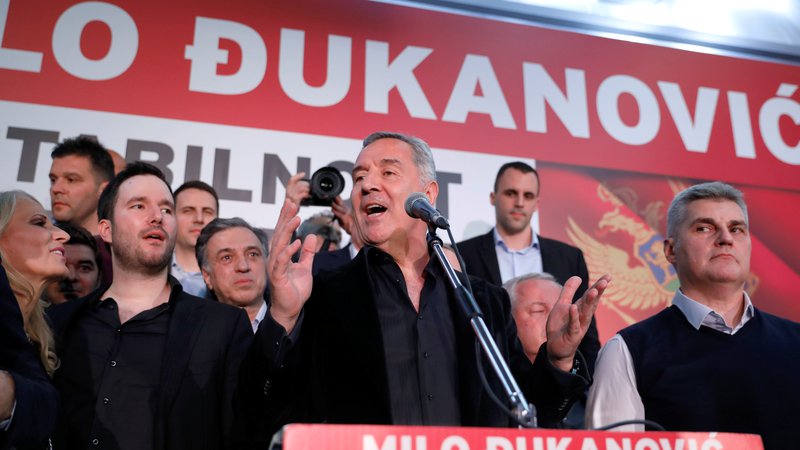 Fotografija: Milo Đukanović je še varen na oblasti, opozicija ostaja nemočna in neenotna. FOTO: Reuters