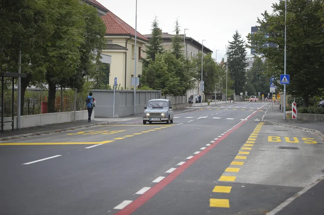 Prenovljena Parmova ulica. FOTO: Jože Suhadolnik