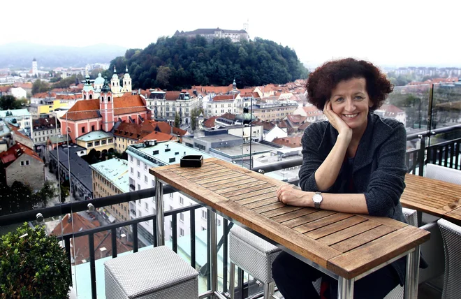 Maja Haderlap, leta 2011 dobitnica prestižne nagrade Ingeborg Bachmann. FOTO: Aleš Černivec/Delo