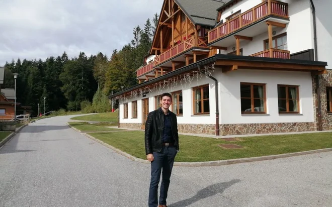 Mladi podjetnik si želi na Pohorju ponuditi &raquo;nekaj več&laquo;.<br />
Foto Mariborinfo