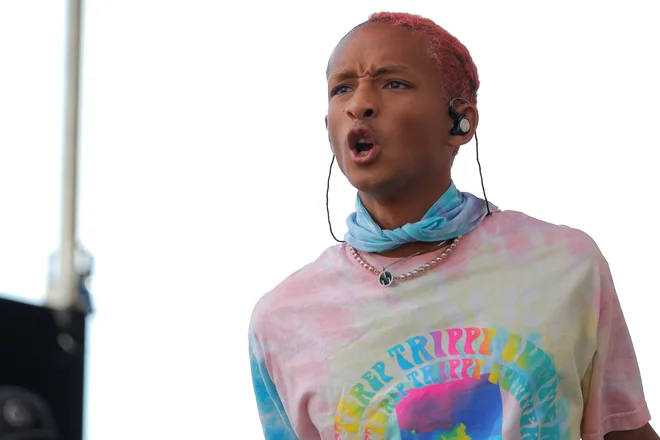Jaden Smith je nedavno nastopil tudi na podnebnem štrajku v New Yorku. Foto Lucas Jackson/Reuters