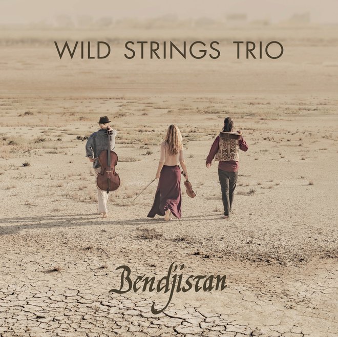Wild Strings Trio<br />
Bendjistan<br />
Celinka, 2019<br />
Foto arhiv založbe
