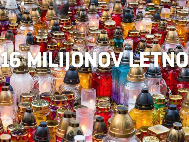 V Sloveniji na leto porabimo 16 milijonov sveč. FOTO: Semenarna Ljubljana