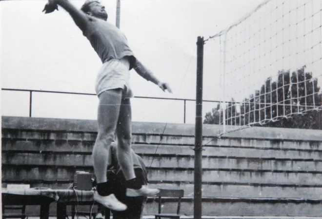 Viktor Krevsel je bil odbojkarski reprezentant. FOTO: Osebni arhiv