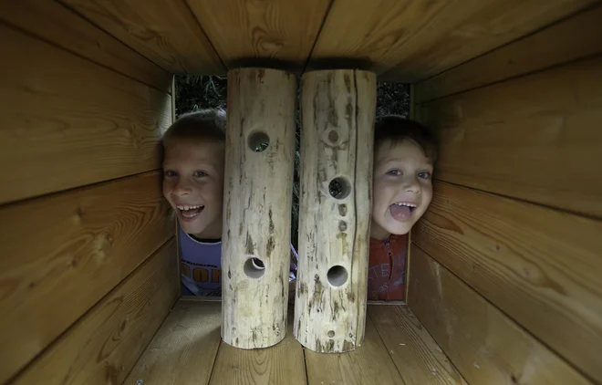 Polhov doživljajski park v polhograjski Blagajevi deželi je sofinanciran z evropskimi sredstvi. Foto Jože Suhadolnik