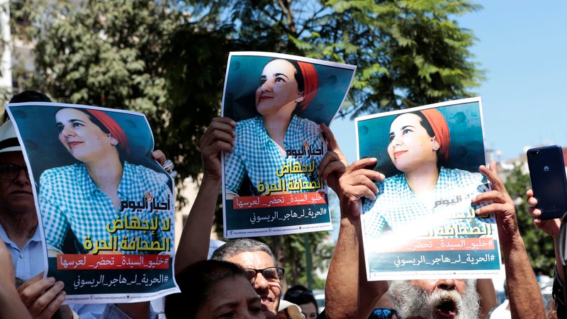 Fotografija: V Maroku so lani 73 ljudem sodili zaradi prekinitve nosečnosti, več tisočim pa zaradi spolnih odnosov zunaj zakona. FOTO: Youssef Boudlal/Reuters