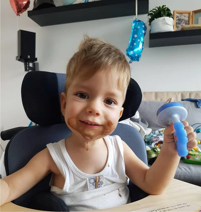 20-mesečni Kris. Foto Osebni Arhiv