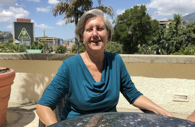 Maria Voglar, predsednica društva venezuelskih Slovencev, je prepričana, da se bodo lahko prilagodili na novo življenje. Foto: Gašper Završnik