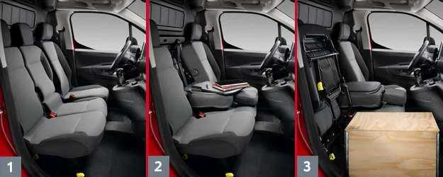 Kabina Extenso® omogoča večjo nakladalno površino.<strong> </strong>FOTO: Citroen