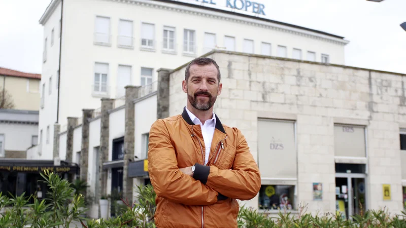 Fotografija: Podjetnik Aleš Piščanc napoveduje novo podjetniško zgodbo s Hotelom Koper. FOTO: Roman Šipić/Delo