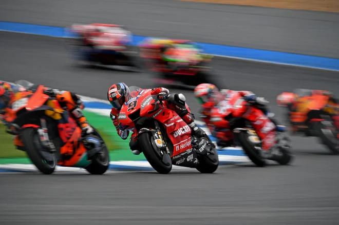 Ducatijev team. FOTO: Lillian Suwanrumpha/AFP