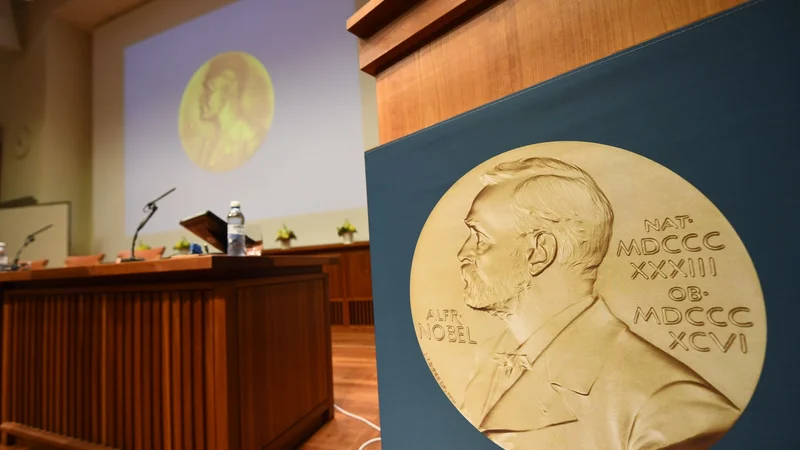 Fotografija: Letos bosta podeljeni dve nagradi za književnost. Foto Jonathan Nackstrand Afp