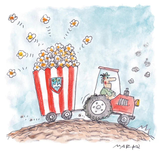 Karikatura: Marko Kočevar&nbsp;