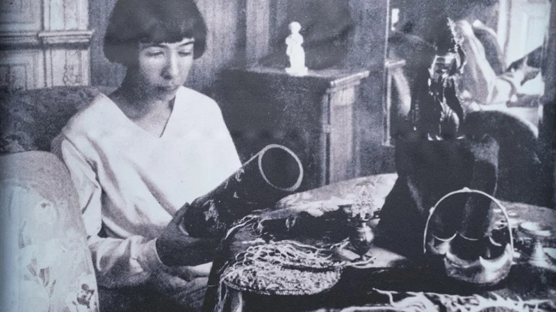 Fotografija: V dunajskem etnološkem muzeju Weltmuseum bodo junija odprli razstavo o Almi Karlin. Foto Uroš Hočevar