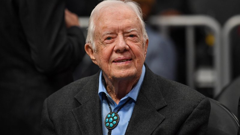 Fotografija: S 95 leti je Jimmy Carter najstarejši živeči ameriški predsednik. FOTO: Reuters