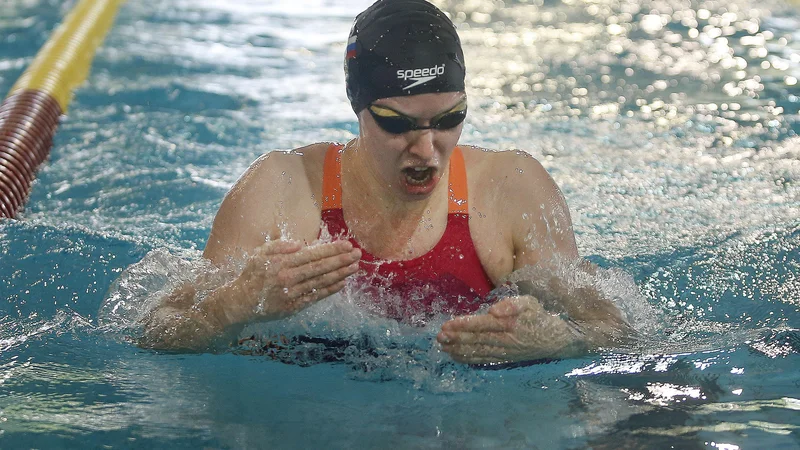 Fotografija: Tjaša Vozel se je odločno lotila lova na olimpijsko normo.
FOTO: Blaž Samec