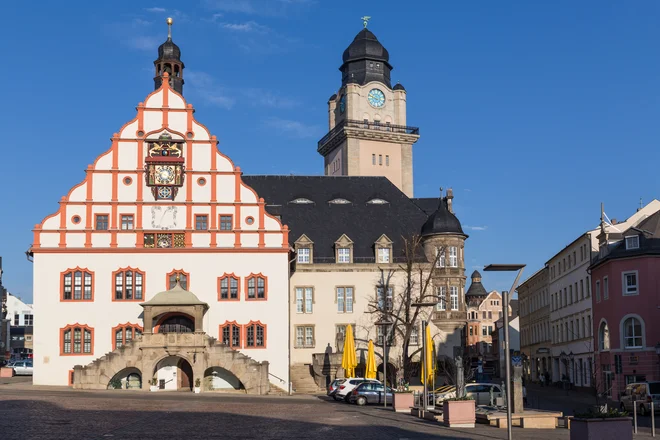 Plauen, malo mesto, v katerem se radi pohvalijo, da so bili prvi, ki so množično demonstrirali proti komunističnemu režimu Vzhodne Nemčije. Foto Shutterstock