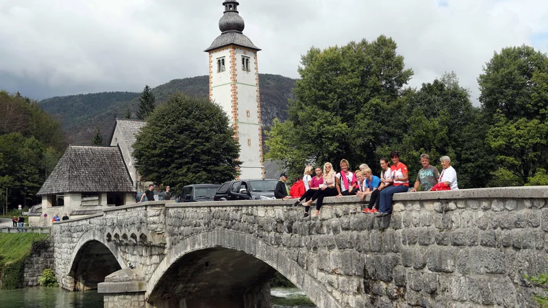 Fotografija: Razpoka je posledica odstopanja kamnitega parapetnega zidu oziroma ograje mostu od betonskega bloka. FOTO: Igor Mali/Slovenske novice