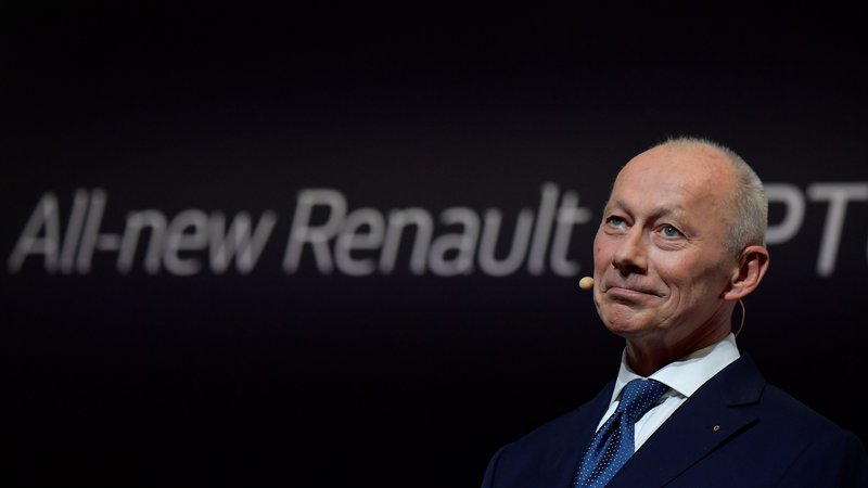 Fotografija: Thierry Bolloré je bil predolgo Ghosnova desna roka, da bi lahko bil še naprej v vrhu Renaulta. FOTO: Tobias Schwarz/AFP