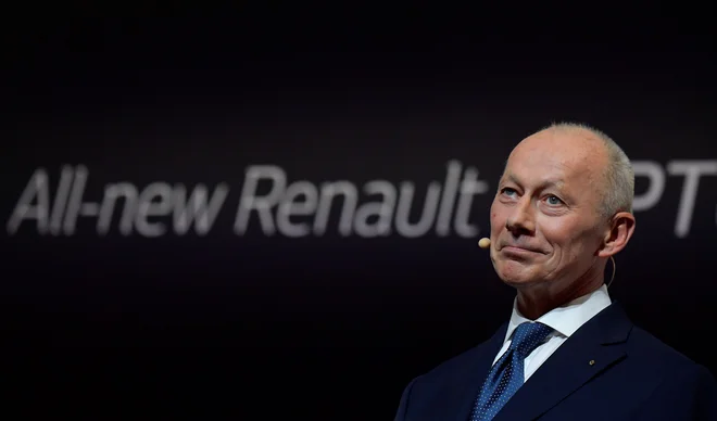 Thierry Bolloré je bil predolgo Ghosnova desna roka, da bi lahko bil še naprej v vrhu Renaulta. FOTO: Tobias Schwarz/AFP