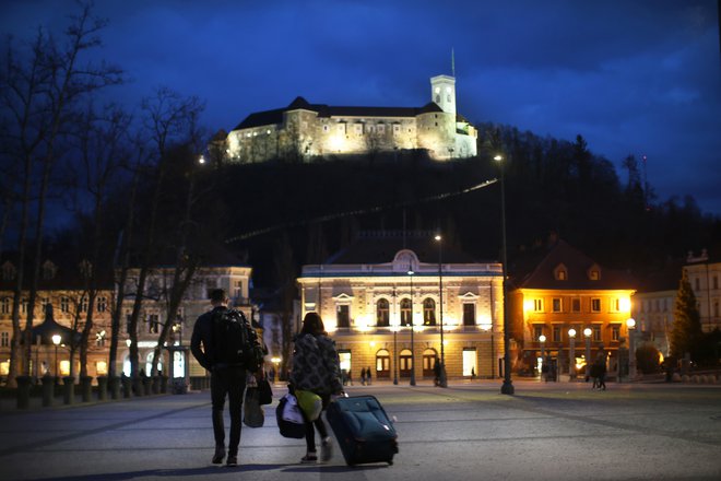 Ljubljana je ravno tako med trajnostnimi destinacijami FOTO: Jure Eržen/Delo