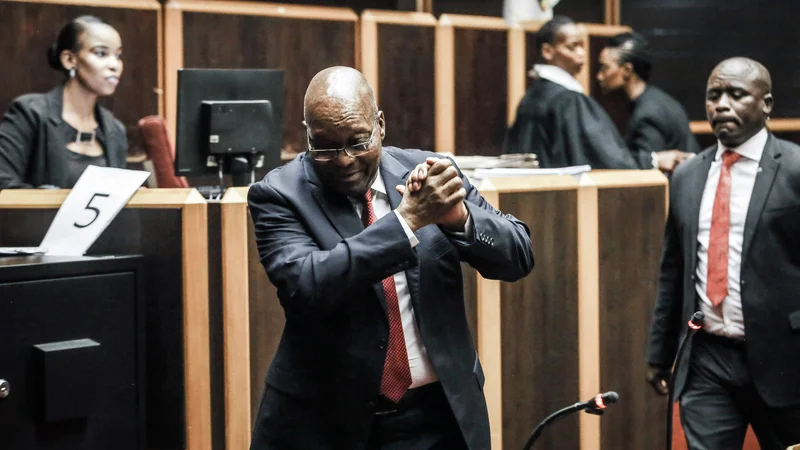 Fotografija: Jacob Zuma je bil predsednik države med letoma 2009 in 2018. FOTO: AFP