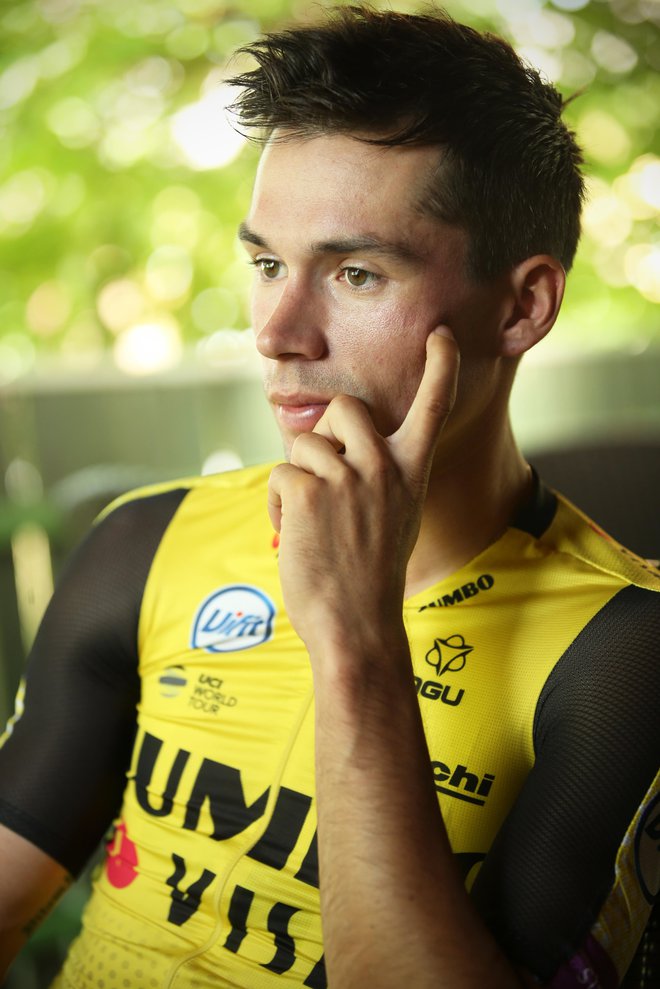 Primož Roglič se Tour de France iz različnih razlogov ni udeležil. Foto Jure Eržen