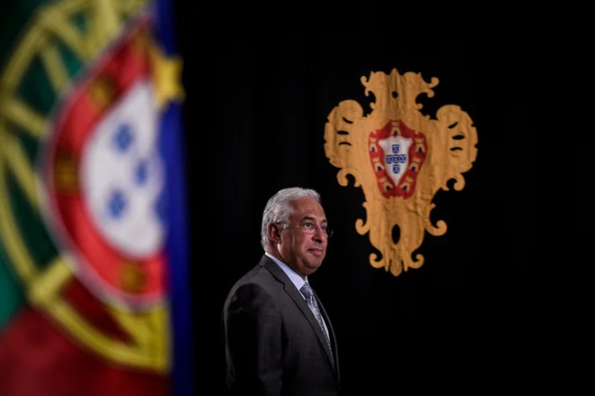 Portugalski premier Antonio Costa je od jeseni 2015 vodil manjšinsko vlado s podporo Levega bloka in komunistov. FOTO: Patricia De Melo Moreira/Afp