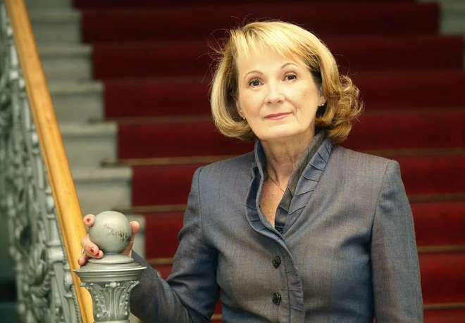 Mariča Lah, predsednica Trgovinske zbornice Slovenije, svari pred posledicami zvišanja minimalne plače.<br />
FOTO Mavric Pivk/Delo