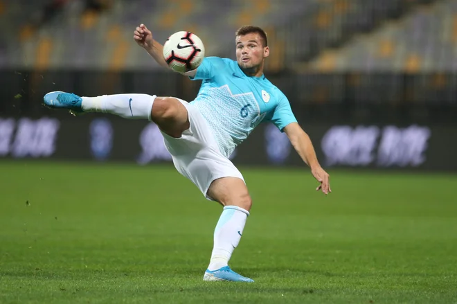 Janez Pišek se je vpisal med strelce na petkovi tekmi z Anglijo. FOTO: Tadej Regent