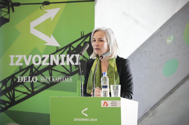Kristina Plavšak Krajnc, direktorica vladnega urada za komuniciranje. Foto Uroš Hočevar/Delo