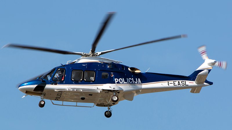 Fotografija: Nov policijski helikopter. FOTO: Policija