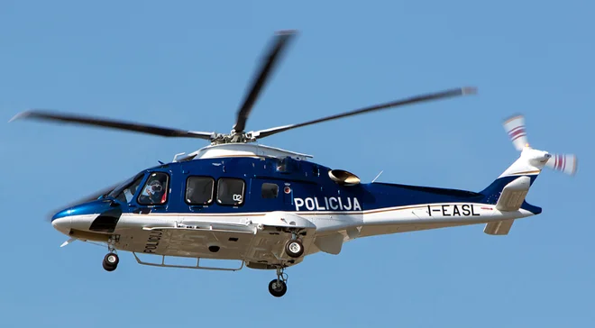 Nov policijski helikopter. FOTO: Policija