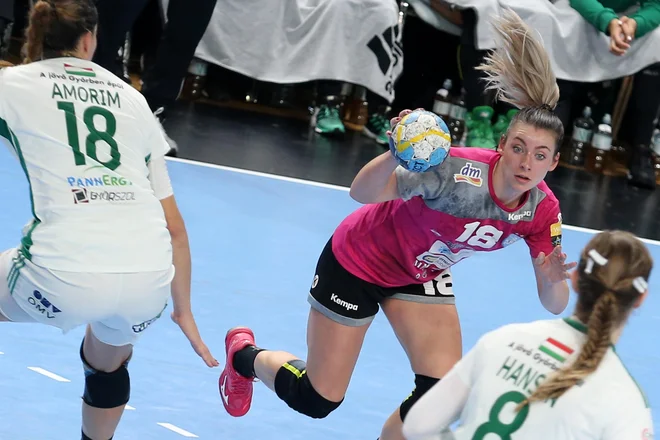 Nina Zulić je ena redkih rokometašic Krima, ki ima izkušnje z igranjem proti Györu. FOTO: Tomi Lombar
