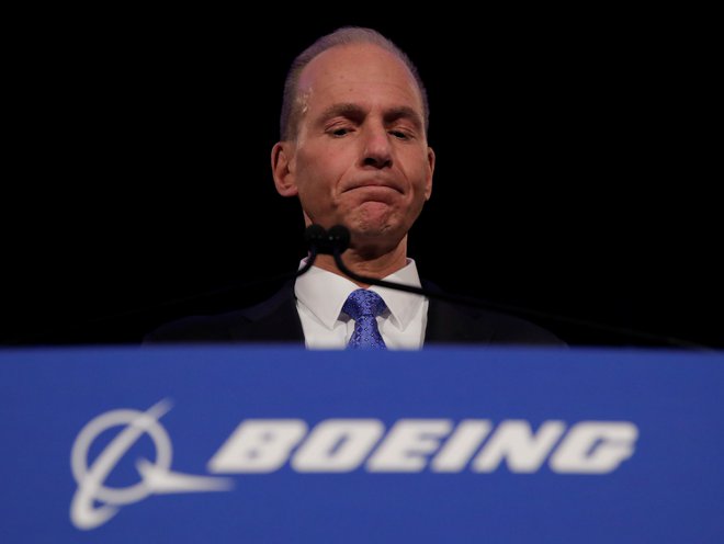 Boeingov Dennis Muilenburg. Foto Pool Reuters