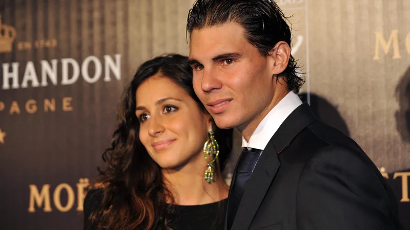 Fotografija: Rafael Nadal in Maria Xisca Perello sta si danes obljubila večno zvestobo. FOTO: Action Images