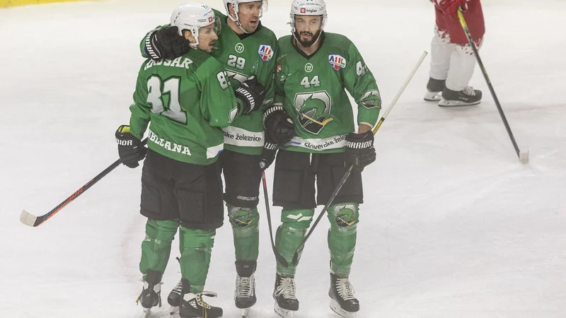 Fotografija: Ljubljančani so bili že drugič za gol prekratki. FOTO: Voranc Vogel/Delo