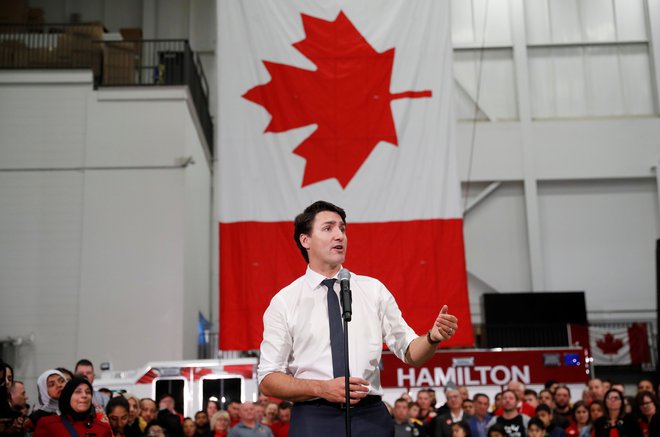 Priljubljenost premiera Trudeauja so prizadeli številni škandali. FOTO: Reuters