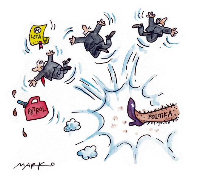 Karikatura: Marko Kočevar&nbsp;