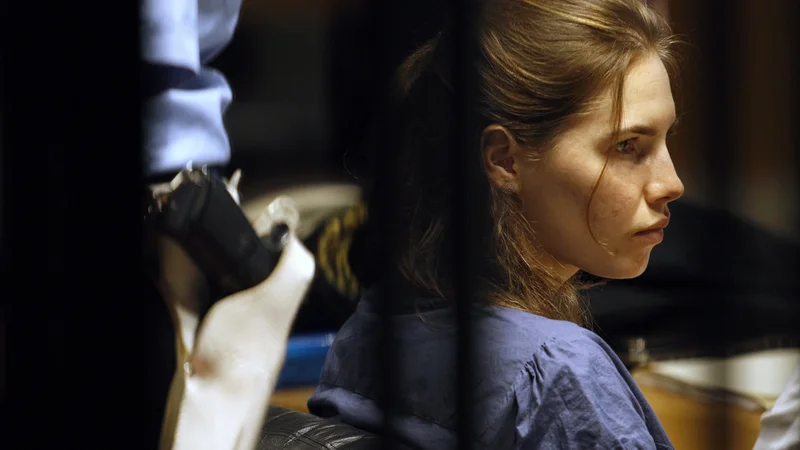 Amanda Knox je bila obsojena, ker je na sodišču delovala preveč hladnokrvno. Kasneje so jo oprostili. Foto Reuters