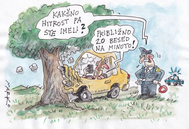 KARIKATURA: MARKO KOČEVAR