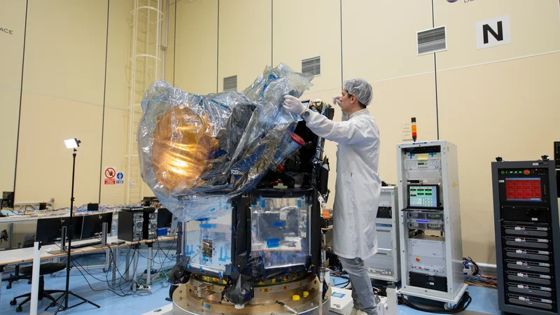 Fotografija: Satelit Keops FOTO: Stephane Corvaja/ESA