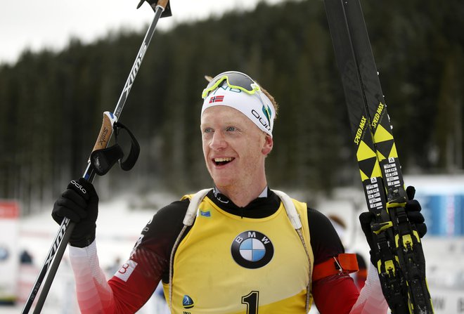 V sezono je najbolje vstopil norveški as Johannes Thingnes Bø. FOTO: Matej Družnik/Delo
