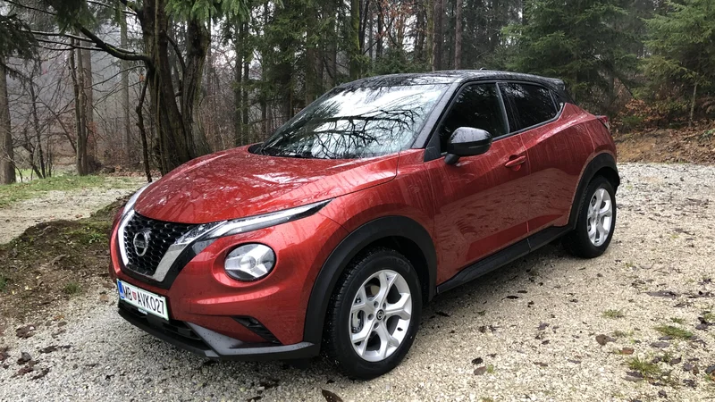 Fotografija: Nissan juke je šele po desetih letih dočakal večjo prenovo. FOTO: Aljaž Vrabec